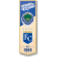 YouTheFan Kansas City Royals 3D Stadium View Banner