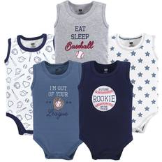 Sleeveless Bodysuits Baby Sleeveless Bodysuits, 5-pack - Baseball (10155396)