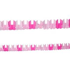 Pink Guirlander Folat Pink barnevogn banner