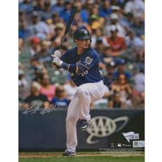 Fanatics Milwaukee Brewers Hitting Autographed Photograph Keston Hiura