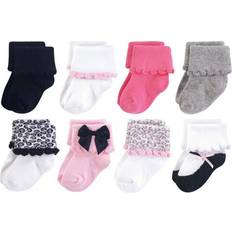 Luvable Friends Basic Socks 8-Pack - Grey/Pink (10728113)