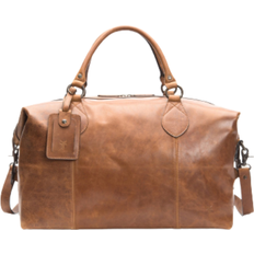 Brown - Leather Weekend Bags Frye Logan Overnight - Cognac