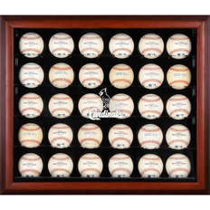 Fanatics St. Louis Cardinals Logo Mahogany Framed 30-Ball Display Case