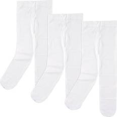 1-3M Pantyhose Children's Clothing Luvable Friends Nylon Tights 3-Pack - White (01505)