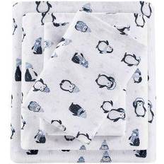 Textiles Intelligent Design Flannel Bed Sheet Blue