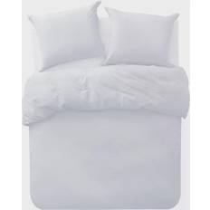 Crinkle Pre-Washed Duvet Cover White (228.6x172.72cm)