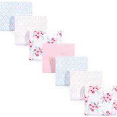 Luvable Friends Flannel Receiving Blankets Floral 7-pack