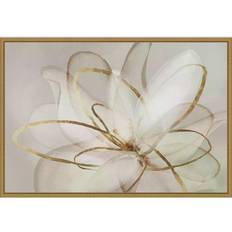 Amanti Art Transparent Beauty III Floral Framed Art 59.2x40.6cm