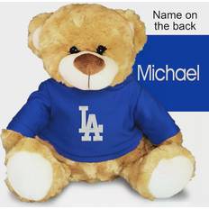 Chad & Jake Los Angeles Dodgers Team Personalized Plush Bear