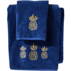 SKL Home Gilded Pineapple Bath Towel Blue (127x68.58cm)