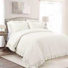 Lush Decor Reyna Duvet Cover White (228.6x228.6cm)