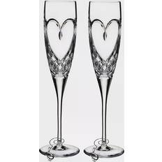 Waterford Love True Love Champagne Flutes, Set of 2 Copas de Champán 20.9cl 2pcs