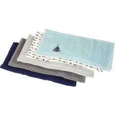 Grey Wipes & Washcloths Hudson Woven Terry Washcloths 6-pack Teepee