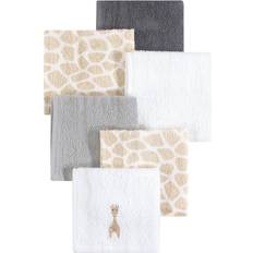 Hudson Woven Terry Washcloths 6-pack Giraffe