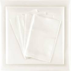 Lakan - Satin Underlakan Madison Park Essentials Bed Sheet White