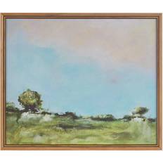 Square Framed Art Martha Stewart Across The Plains II Framed Art