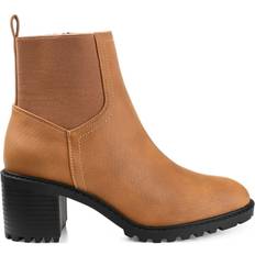 Chelsea Boots on sale Journee Collection Hallie - Tan