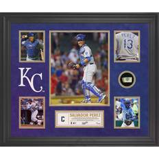 Fanatics Kansas City Royals Framed Salvador Perez Game-Used Baseball