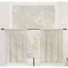 Curtains & Accessories Clean Window Textured Slub 91.44x132.08cm