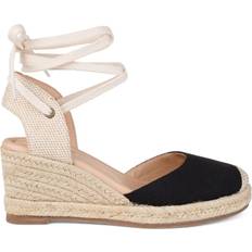 Foam Espadrilles Journee Collection Monte - Black