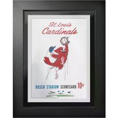 Mustang St. Louis Cardinals 1962 Vintage Framed Program Cover