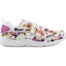 Multicolored - Women Walking Shoes Easy Spirit Romymule W - Floral Butterfly Print