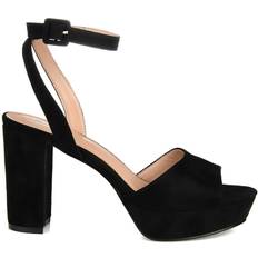 Platform Heels & Pumps Journee Collection Nairri - Black