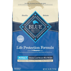 Pets Blue Buffalo Life Protection Formula Adult Dog Chicken and Brown Rice Recipe 15.4