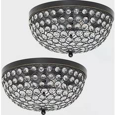 Lalia Home Glam 4L 2-Pack Ceiling Flush Light 33cm 2pcs