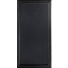 Plastic Notice Boards Kate & Laurel Wyeth Framed Magnetic Chalkboard Notice Board 33x66cm