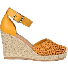 Women - Yellow Espadrilles Journee Collection Sierra - Mustard