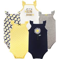 Florals Bodysuits Hudson Baby Sleeveless Bodysuits 5-pack - Daisy (10155333)