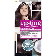 Loreal casting creme gloss L'Oréal Paris Casting Crème Gloss Semi-Permanent Hair Dye (Various Shades) 5102 Cool Mocha