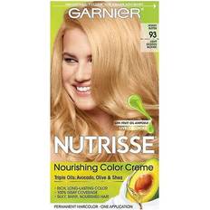 Garnier Permanent Hair Dyes Garnier Nutrisse Nourishing Color Creme #93 Light Golden Blonde