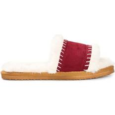 Faux Leather - Women Slippers Journee Collection Mardie - Wine