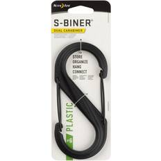 S biner dual Nite Ize S-Biner Dual Carabiner Plastic #6 (Black)