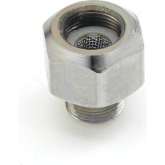 T&S 016419-25 0.375 in. Female x Male Compression Check Valve Assembly, Chrome Plated Brass