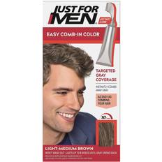 Hair Products Just For Men Easy Comb-In Color 1.0 ea Light Medium Brown A-30