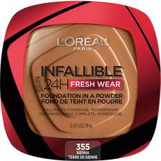 Cosmetics L'Oréal Paris Infallible Up To 24HR Fresh Wear In A Powder #355 Sienna