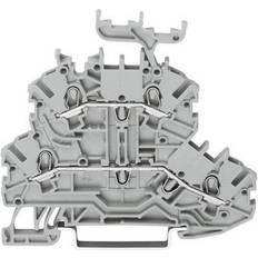 Wago 2000-2231 Terminal Block, Din Rail, 4Pos, 24-16Awg
