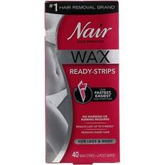 Hair Removal Products Nair Wax Ready-Strips Body 40.0 ea 40-pack