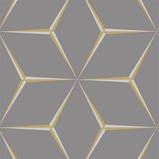 Belgravia Belgravia Decor Harper Glitter Yellow Wallpaper