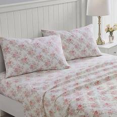 Blommiga Underlakan Laura Ashley Lisalee Bed Sheet Pink (274.32x)