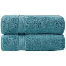 Bath Towels Madison Park Signature 800GSM Bath Towel Blue (137.16x76.2cm)