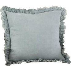 Saro Lifestyle Ruffled Complete Decoration Pillows Blue (50.8x50.8cm)