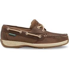 Brown - Women Boat Shoes Eastland Solstice - Bomber Brown