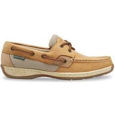 Brown - Women Boat Shoes Eastland Solstice - Tan