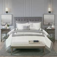 Textiles Madison Park Heritage Bed Linen Grey (228.6x228.6cm)