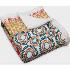 Turquoise Blankets Lush Decor Bohemian Blankets Turquoise (152.4x127cm)