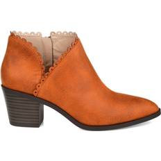 Orange Ankle Boots Journee Collection Tessa - Rust